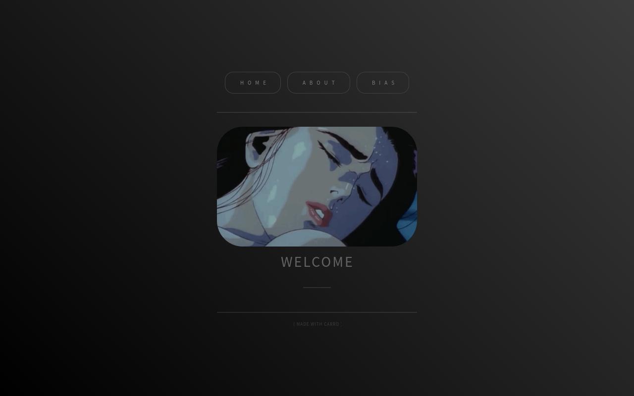 Carrd profile picture for @kerosene